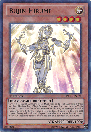 Bujin Hirume [PRIO-EN024] Ultra Rare (ONLINE ORDER ONLY)