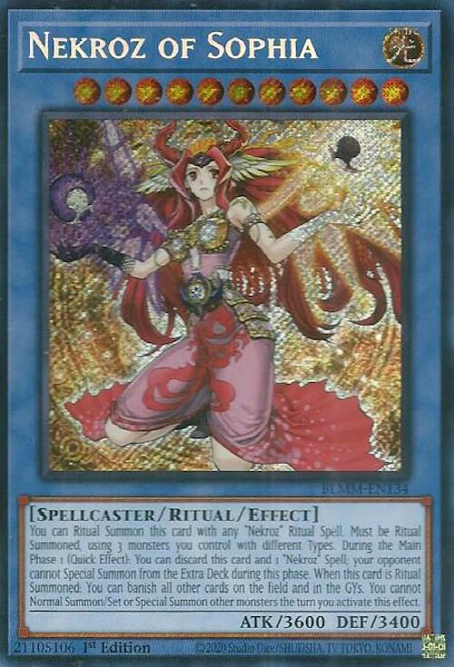 Nekroz of Sophia [BLMM-EN134] Secret Rare