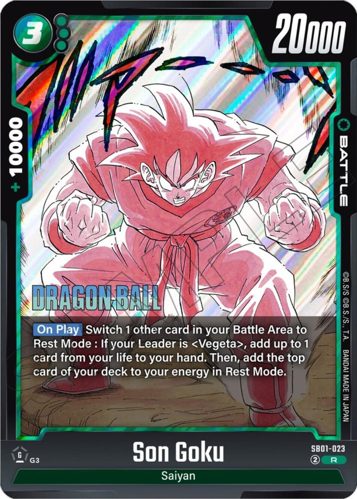 Son Goku [Manga Booster 01] (ONLINE ORDER ONLY)