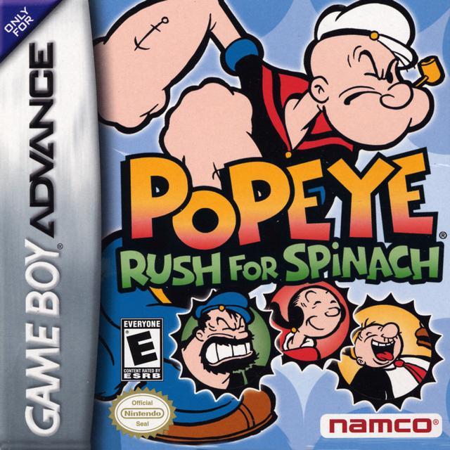 Popeye Rush for Spinach (Gameboy Advance) (ONLINE ORDER ONLY)