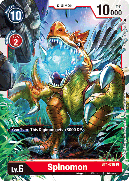 Spinomon [BT4-018] [Great Legend] (ONLINE ORDER ONLY)