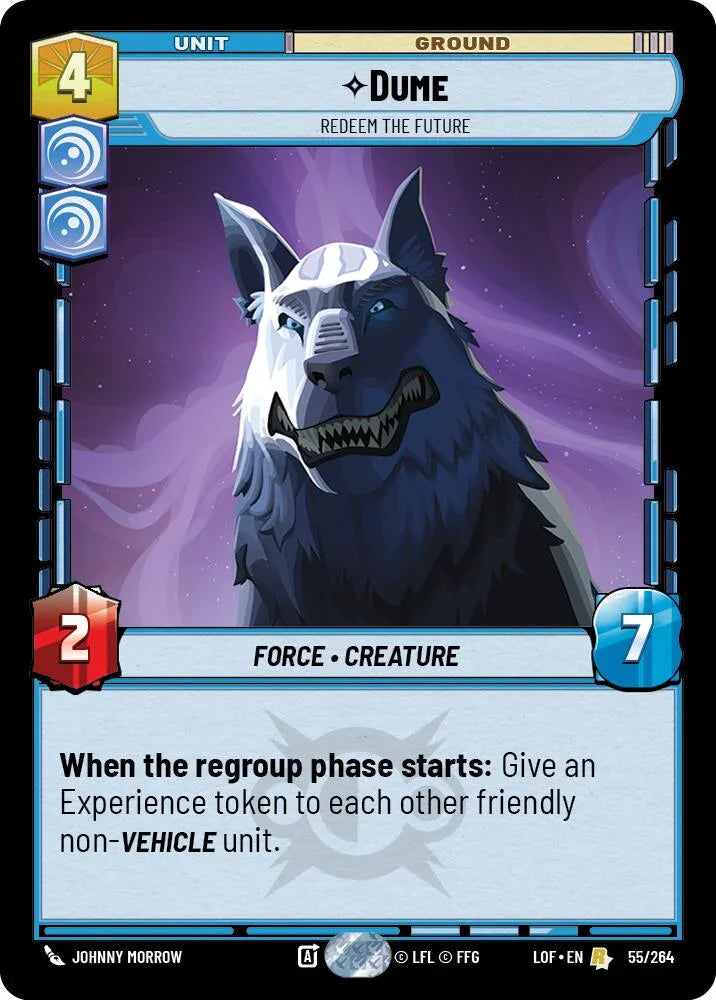 Dume - Redeem the Future (55/264) (55/264) [Legends of the Force] (ONLINE ORDER ONLY)