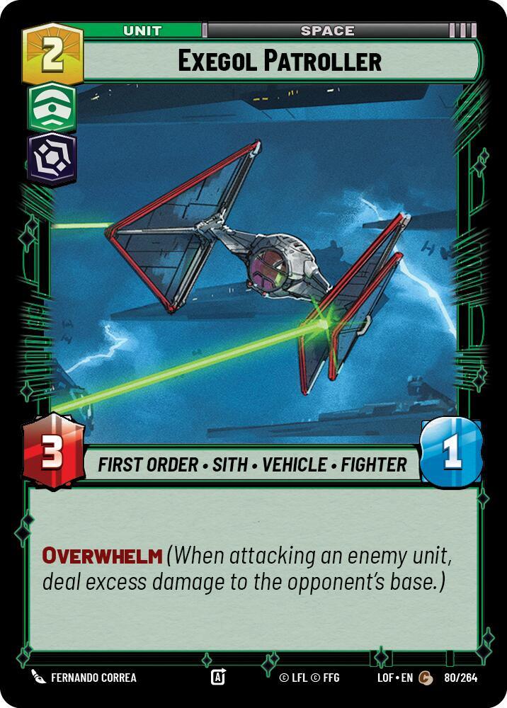 Exegol Patroller (80/264) (80/264) [Legends of the Force] (ONLINE ORDER ONLY)