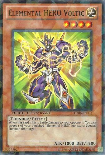 Elemental Hero Voltic [DT06-EN003] Common (ONLINE ORDER ONLY)