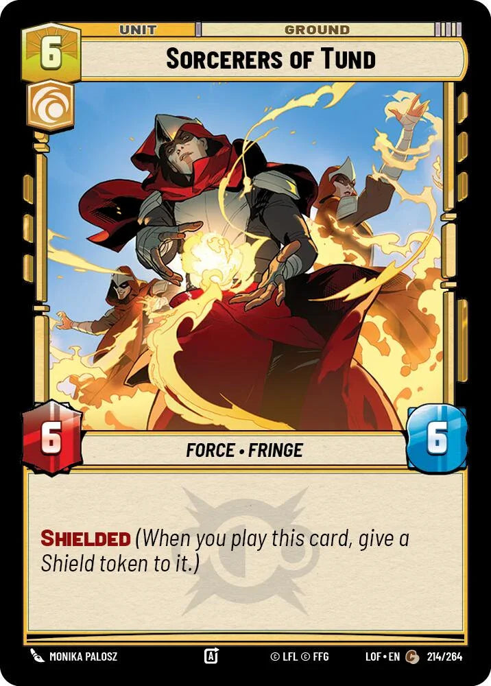 Sorcerers of Tund (214/264) (214/264) [Legends of the Force] (ONLINE ORDER ONLY)