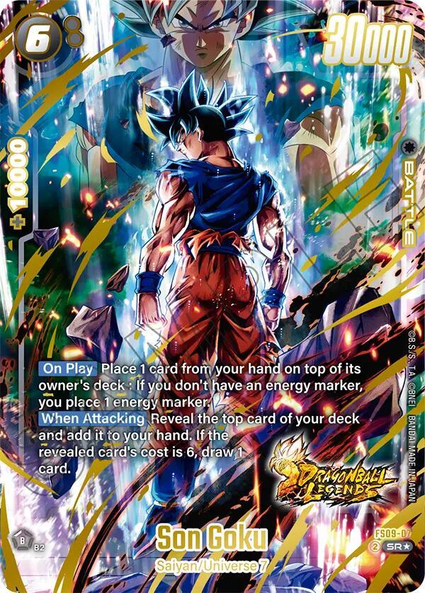 Son Goku (Bonus Pack Alternate Art) [Starter Deck: Shallot] (ONLINE ORDER ONLY)