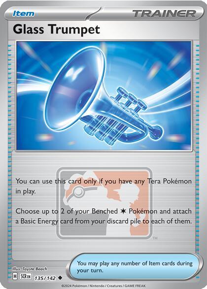 Glass Trumpet (135/142) [League & Championship Cards] (ONLINE ORDER ONLY)