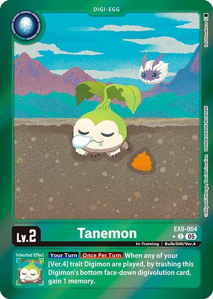 Tanemon [EX9-004] (Limited Foil) [Versus Monsters] (ONLINE ORDER ONLY)