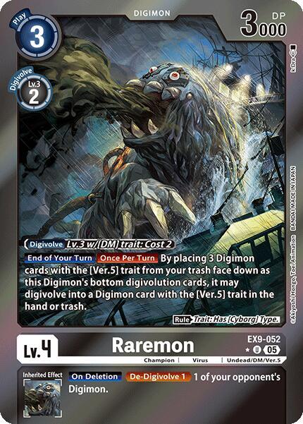 Raremon [EX9-052] (Limited Foil) [Versus Monsters] (ONLINE ORDER ONLY)