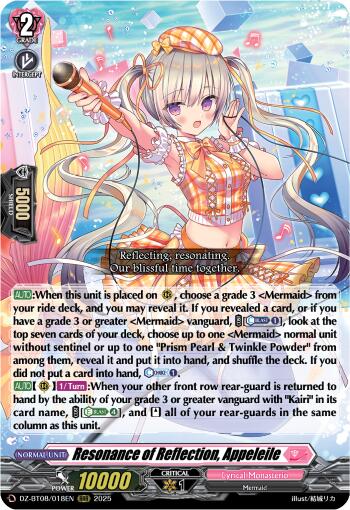 Resonance of Reflection, Appeler (DZ-BT08/018EN) [Knights 0f Rebirth]