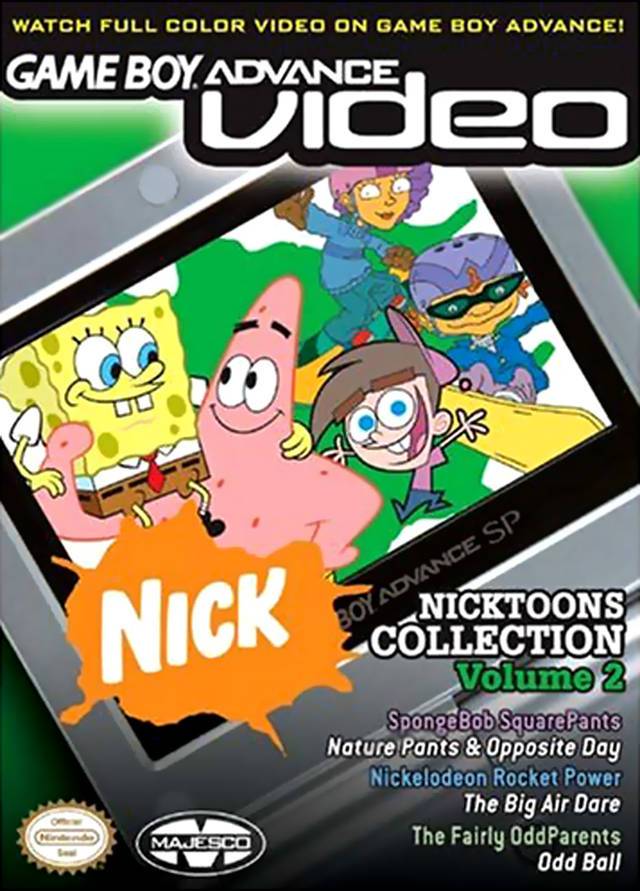 Gameboy Advance Video: Nicktoons Collection Vol2 (Gameboy Advance) (ONLINE ORDER ONLY)