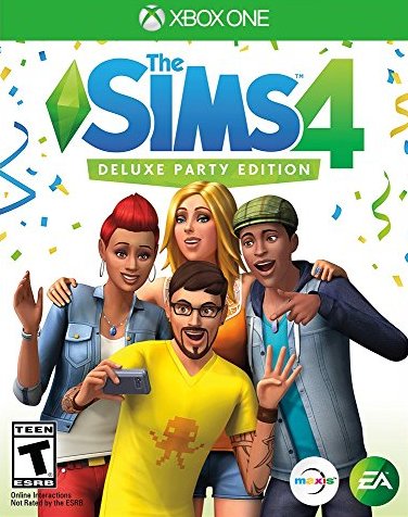 The Sims 4 Deluxe Party Edition (Xbox One) (Online Order Only)