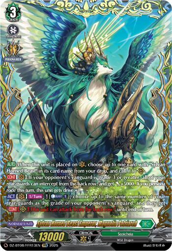 Sylvan Horned Beast Emperor, Magnolia Patriach (DZ-BT08/FFR13EN) [Knights 0f Rebirth]