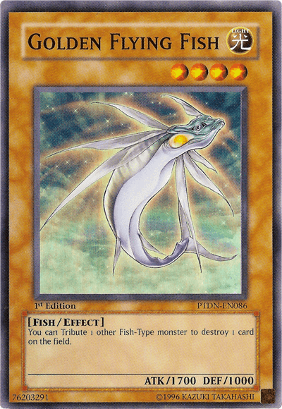 Golden Flying Fish [PTDN-EN086] Super Rare (ONLINE ORDER ONLY)