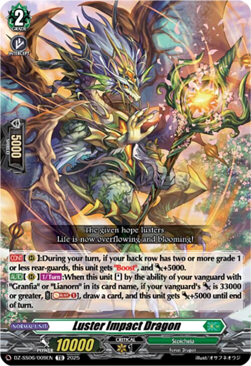 Luster Impact Dragon (DZ-SS06/009EN) [Master Deckset -Urara Haneyama-]