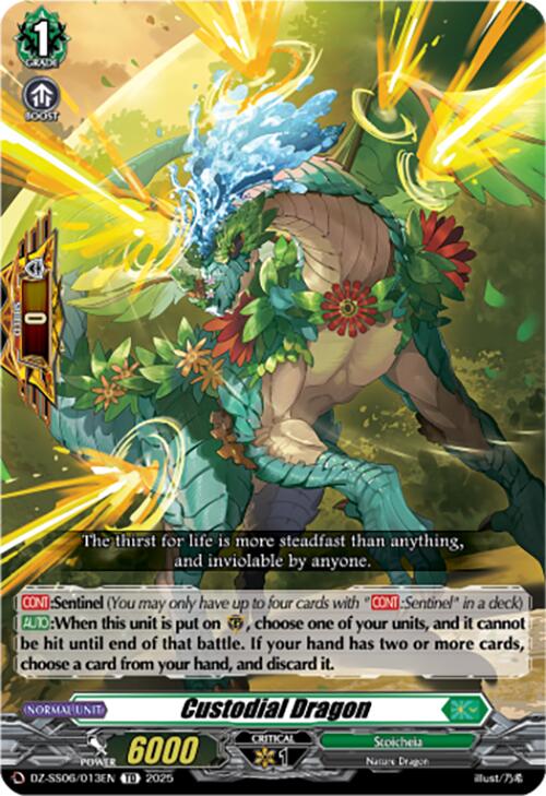 Custodial Dragon (DZ-SS06/013EN) [Master Deckset -Urara Haneyama-]
