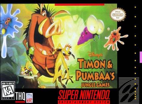 Timon and Pumbaa Jungle Games (Super Nintendo) (Online Only)