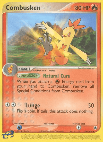 Combusken (28/109) [EX: Ruby & Sapphire] (Online Only)