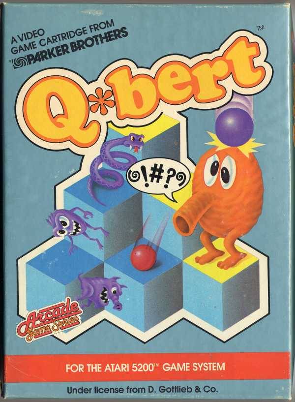 Q*bert (Atari 5200) (Online Order Only)