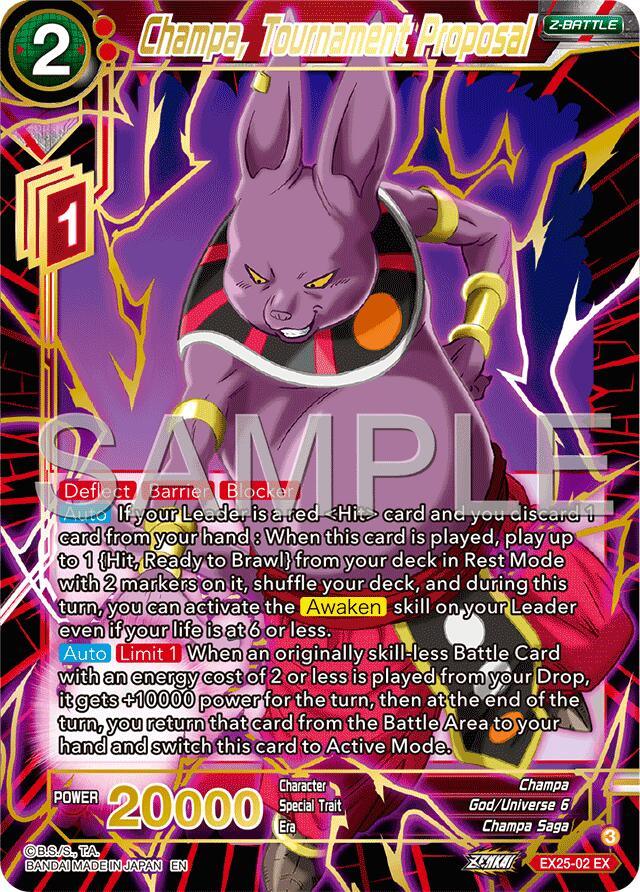 Champa, Tournament Proposal (EX25-02) [Premium Anniversary Box 2025] (ONLINE ORDER ONLY)