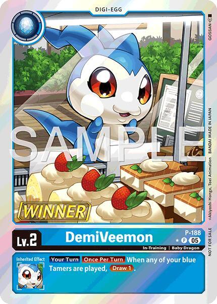 DemiVeemon [P-188] (Store Tournament 2025 Vol.3 Winner Pack) [Promotion Cards] (ONLINE ORDER ONLY)
