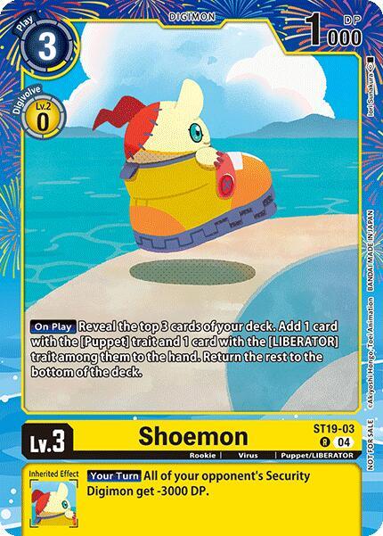 Shoemon [ST19-03] (Regulation Battle Vol. 2) [Promotion Cards] (ONLINE ORDER ONLY)