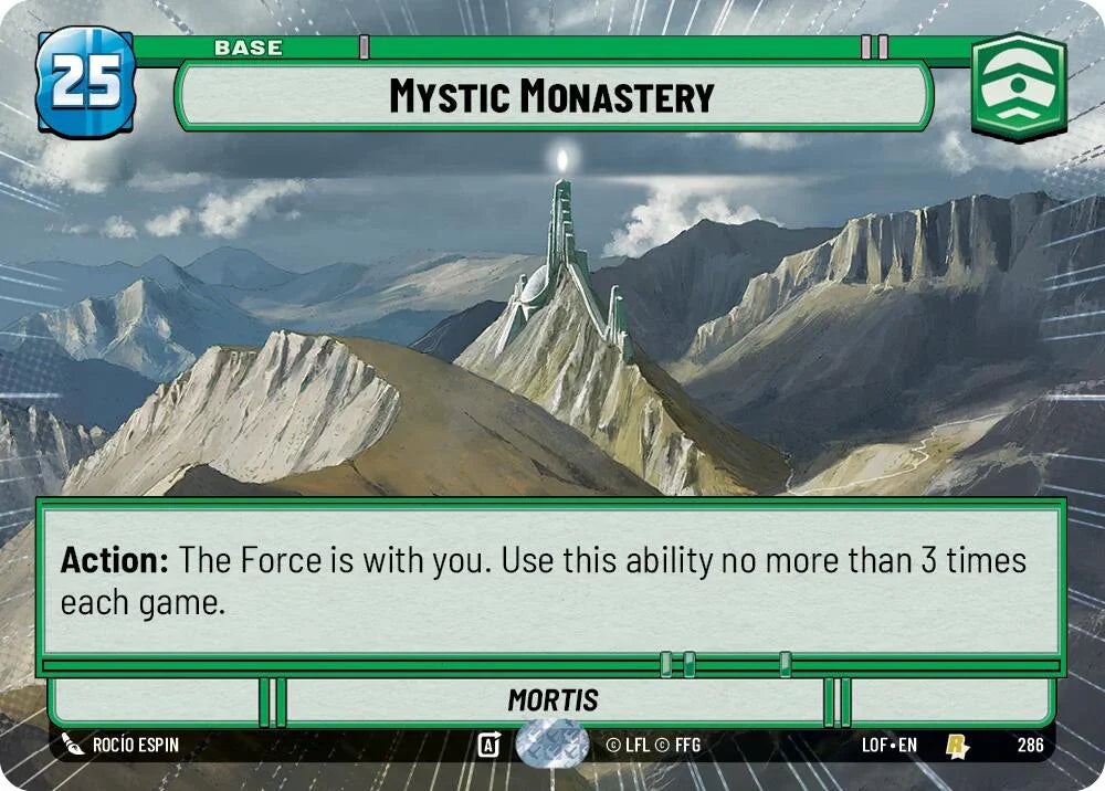 Mystic Monastery (286) (Hyperspace) (286) [Legends of the Force] (ONLINE ORDER ONLY)