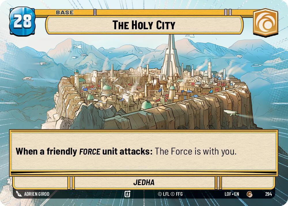 The Holy City // Experience (294 // t01) (Hyperspace) (294 // T01) [Legends of the Force] (ONLINE ORDER ONLY)