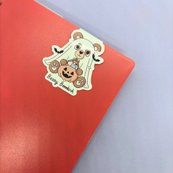 Beary Bookish Ghost Bear | Magnetic Bookmark (ONLINE ORDER ONLY)