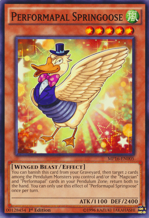 Performapal Springoose [MP16-EN005] Common (ONLINE ORDER ONLY)