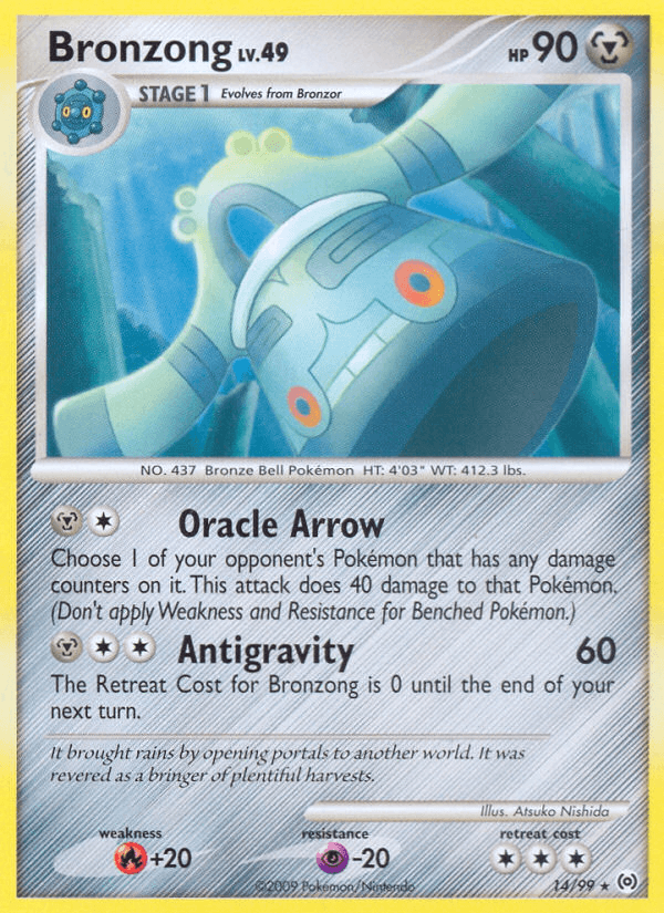 Bronzong (14/99) [Platinum: Arceus] (Online Only)