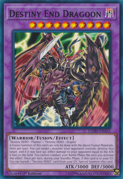 Destiny End Dragoon [LEHD-ENA31] Common (ONLINE ORDER ONLY)