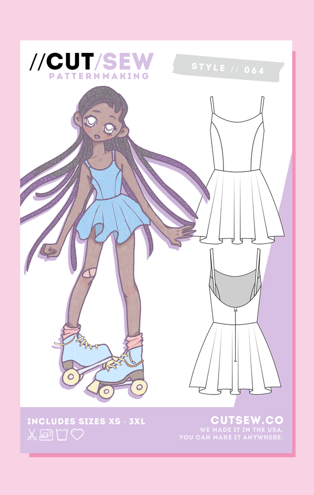064 // SKATER DRESS