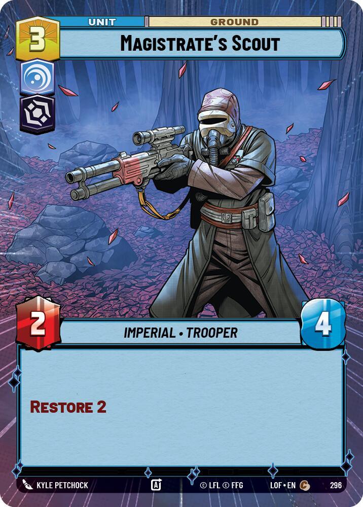 Magistrate's Scout (296) (Hyperspace) (296) [Legends of the Force] (ONLINE ORDER ONLY)