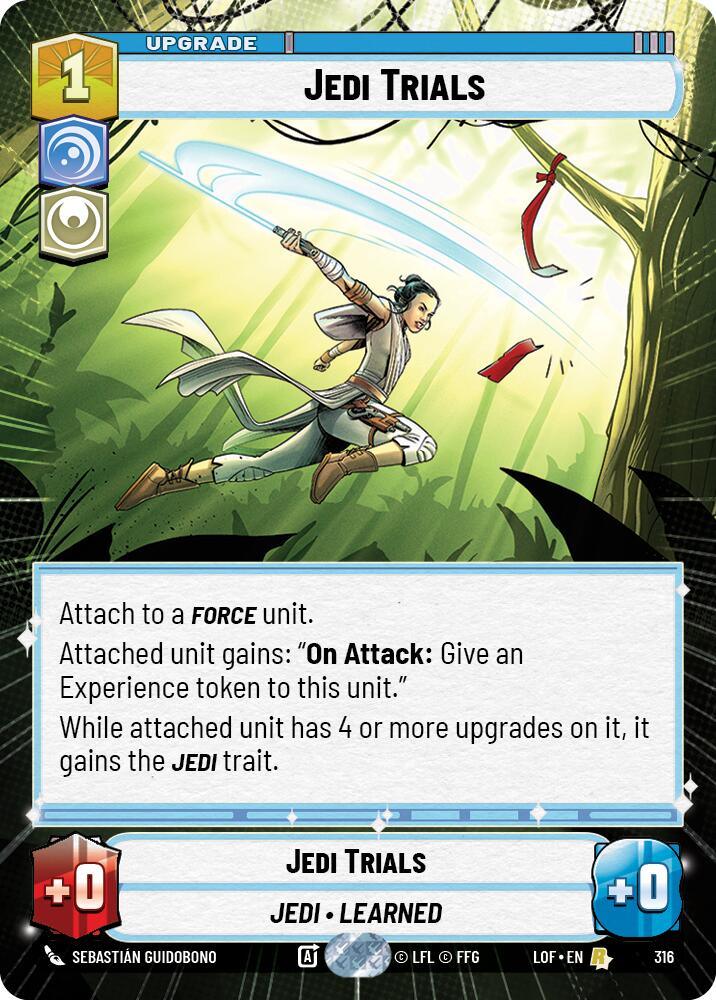 Jedi Trials (316) (Hyperspace) (316) [Legends of the Force] (ONLINE ORDER ONLY)