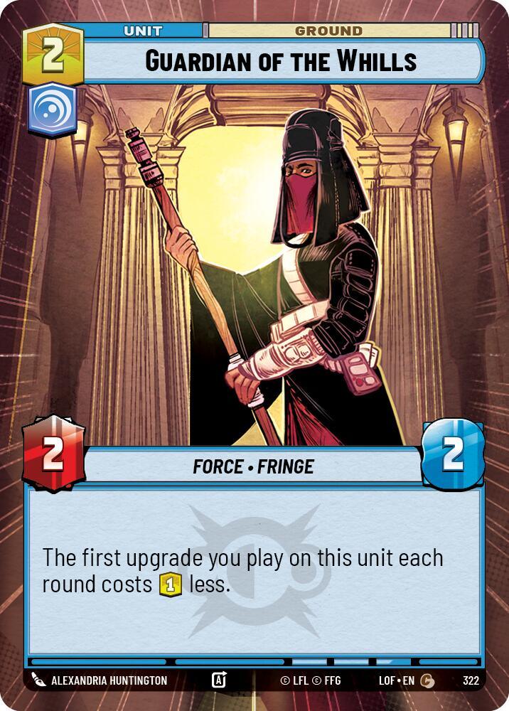 Guardian of the Whills (322) (Hyperspace) (322) [Legends of the Force] (ONLINE ORDER ONLY)