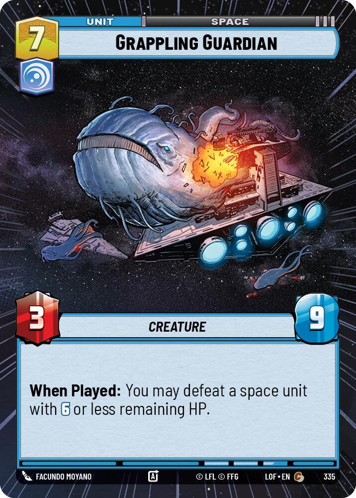 Grappling Guardian (335) (Hyperspace) (335) [Legends of the Force] (ONLINE ORDER ONLY)