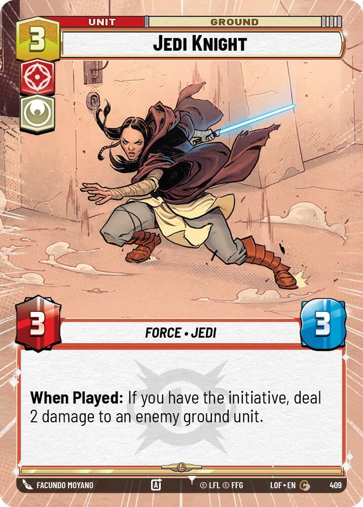 Jedi Knight (409) (Hyperspace) (409) [Legends of the Force] (ONLINE ORDER ONLY)