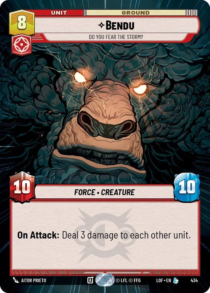 Bendu (434) - Do You Fear the Storm? (Hyperspace) (434) [Legends of the Force] (ONLINE ORDER ONLY)