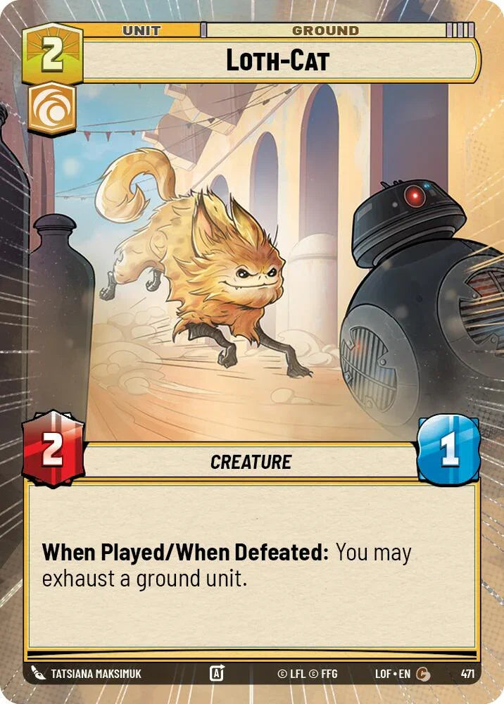 Loth-Cat (471) (Hyperspace) (471) [Legends of the Force] (ONLINE ORDER ONLY)