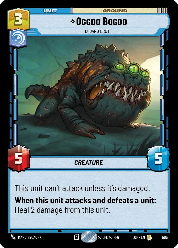 Oggdo Bogdo (565) - Bogano Brute (Foil) (565) [Legends of the Force] (ONLINE ORDER ONLY)