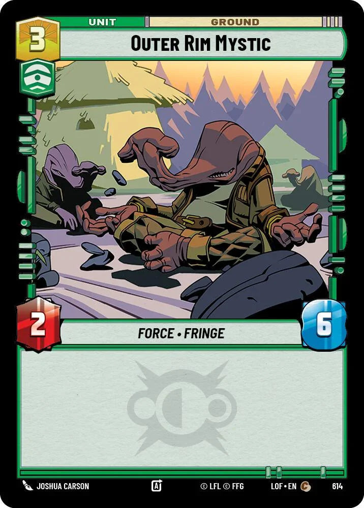 Outer Rim Mystic (614) (Foil) (614) [Legends of the Force] (ONLINE ORDER ONLY)