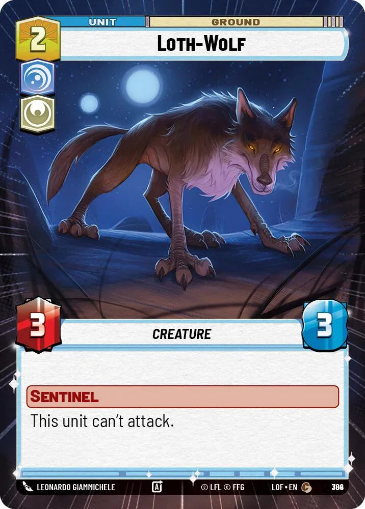 Loth-Wolf (784) (Hyperspace Foil) (784) [Legends of the Force] (ONLINE ORDER ONLY)
