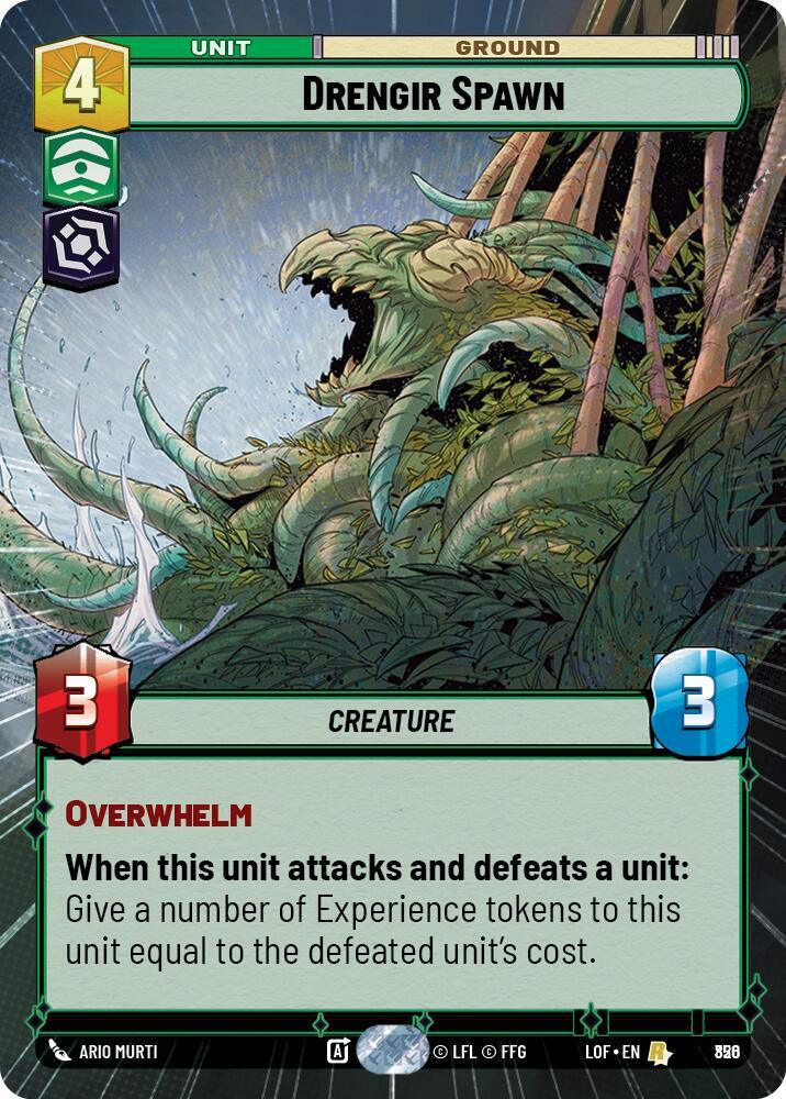 Drengir Spawn (826) (Hyperspace Foil) (826) [Legends of the Force] (ONLINE ORDER ONLY)