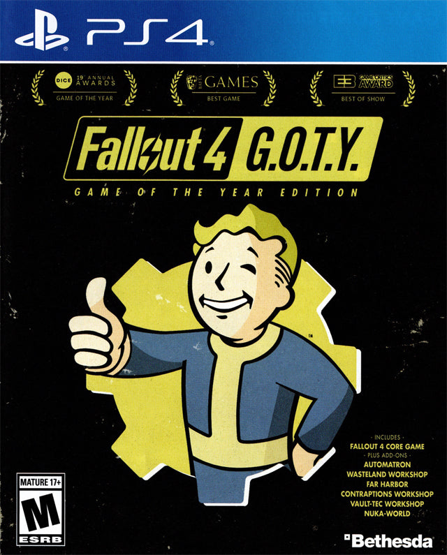 Fallout 4: Game Of The Year Edition (Playstation 4) (Online Order Only)
