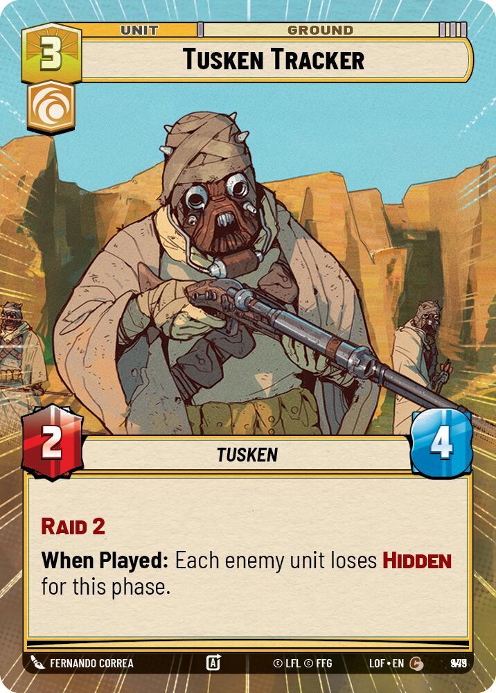 Tusken Tracker (949) (Hyperspace Foil) (949) [Legends of the Force] (ONLINE ORDER ONLY)