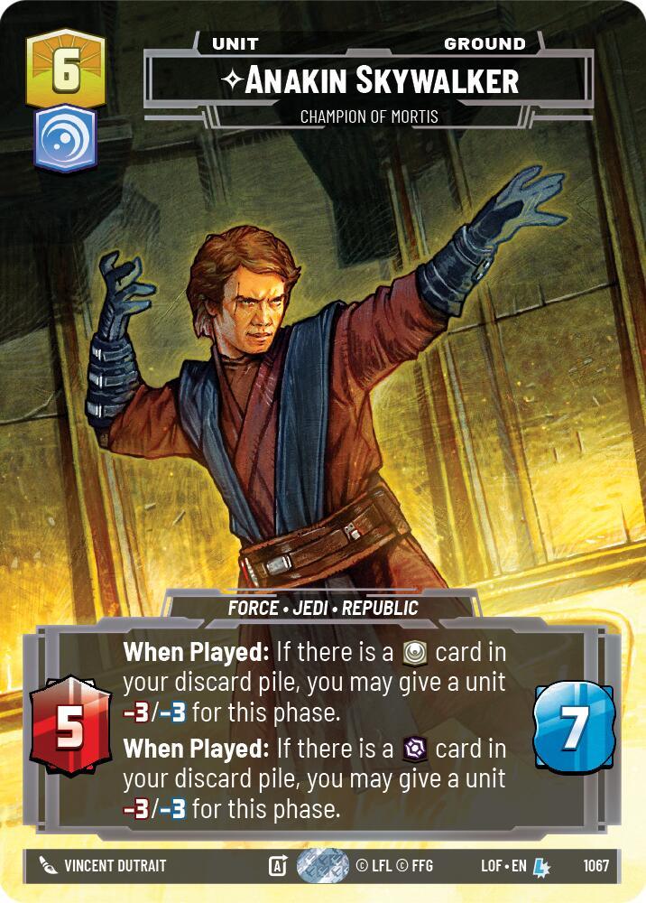 Anakin Skywalker (1067) - Champion of Mortis (Prestige) (1067) [Legends of the Force] (ONLINE ORDER ONLY)