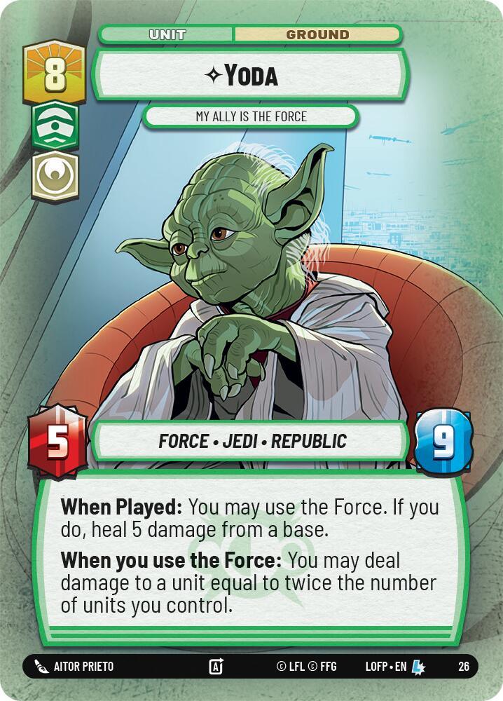 Yoda - My Ally is the Force (26) (26) [Judge Promos] (ONLINE ORDER ONLY)