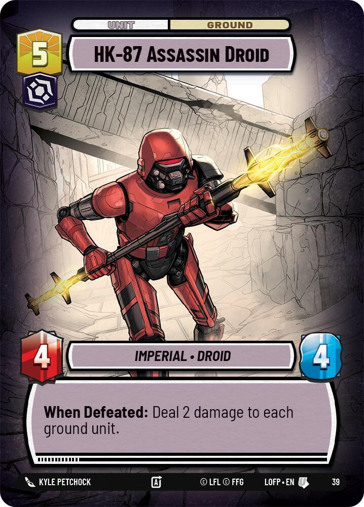 HK-87 Assassin Droid (39) (39) [Judge Promos] (ONLINE ORDER ONLY)