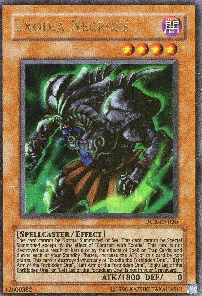 Exodia Necross [DCR-EN020] Ultra Rare (ONLINE ORDER ONLY)